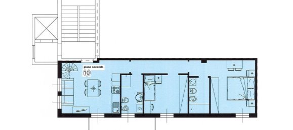 4-Zimmer Penthouse in Lentate sul Seveso, Italy, Nr. 3839 14
