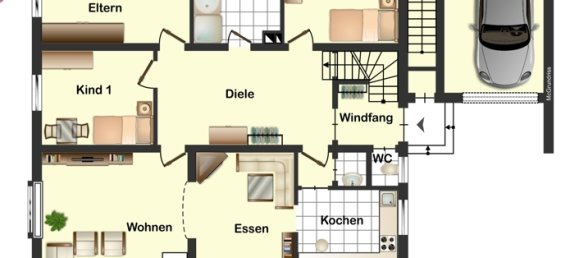 Таунхаус с 8 комнатами в Восточный Алльгой, Германия № 233250 2