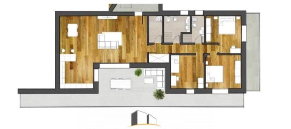 4غرفة بانتهاوس في Treviso, Italy رقم 135632 21