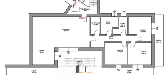 4غرفة بانتهاوس في Treviso, Italy رقم 135632 20