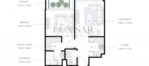 1 bedroom Apartment in Meydan One, UAE No. 6342 8