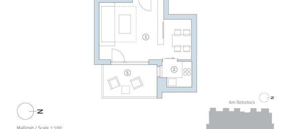 Studio in Saalekreis, Germany No. 111480 15