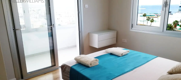 Квартира с 2 спальнями в Ларнака, Кипр № 26194 3