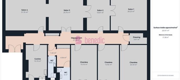 5 Schlafzimmer Wohnung in Metz, France, Nr. 99558 2