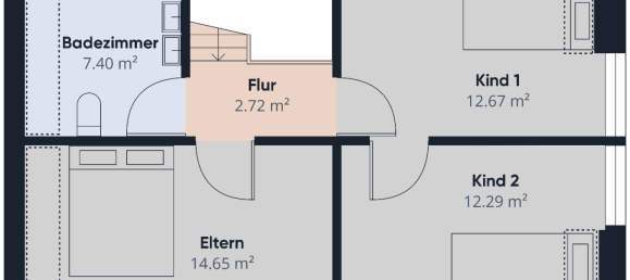 Таунхаус с 3 спальнями в Штайнбург, Германия № 291116 18
