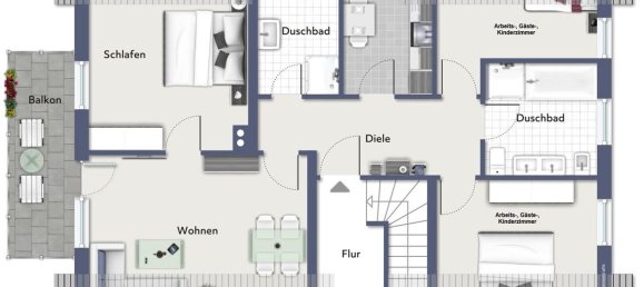 Таунхаус с 6 спальнями в Roth, Германия № 370988 26