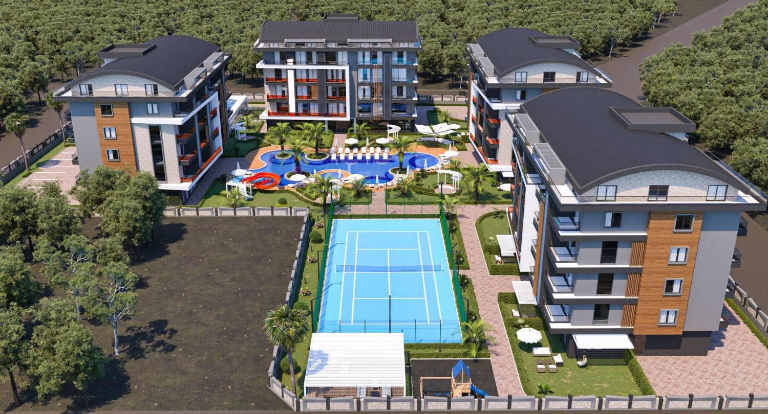 Apartamento de 1+1 en Oba, Turkey No. 13555