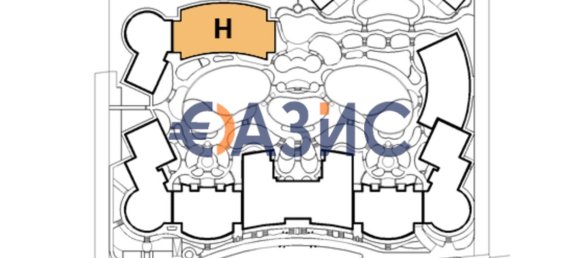 Studio in Sveti Vlas, Bulgaria, Nr. 690 11