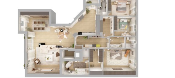 4 rooms Apartment in Milan, Italy No. 333226 32