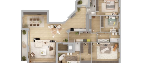 4 rooms Apartment in Milan, Italy No. 333226 31