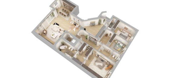 4 rooms Apartment in Milan, Italy No. 333226 34