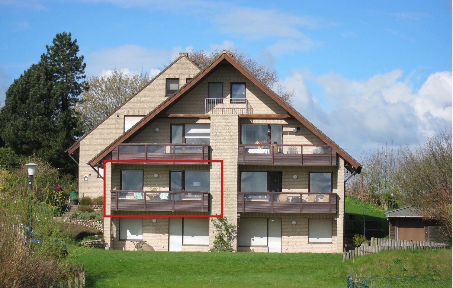 1 غرف نوم شقة في Schleswig-Flensburg, Germany رقم 261827