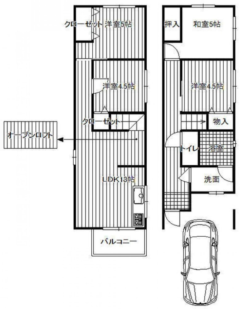 Дом с 4 спальнями в Киото, Япония № 8955