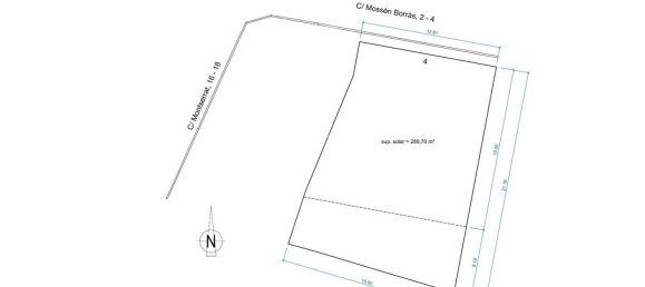 Земельный участок 289м² в Виланова-дель-Ками, Испания № 110438 5