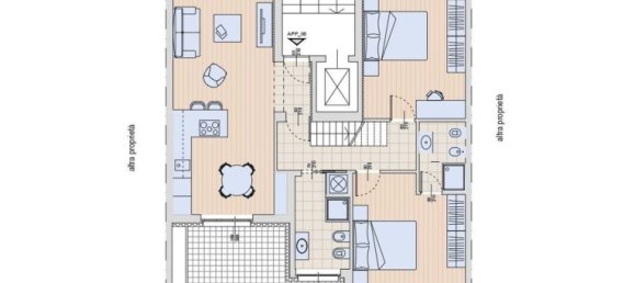 4-salle Penthouse à Turin, Italy No. 14098 25