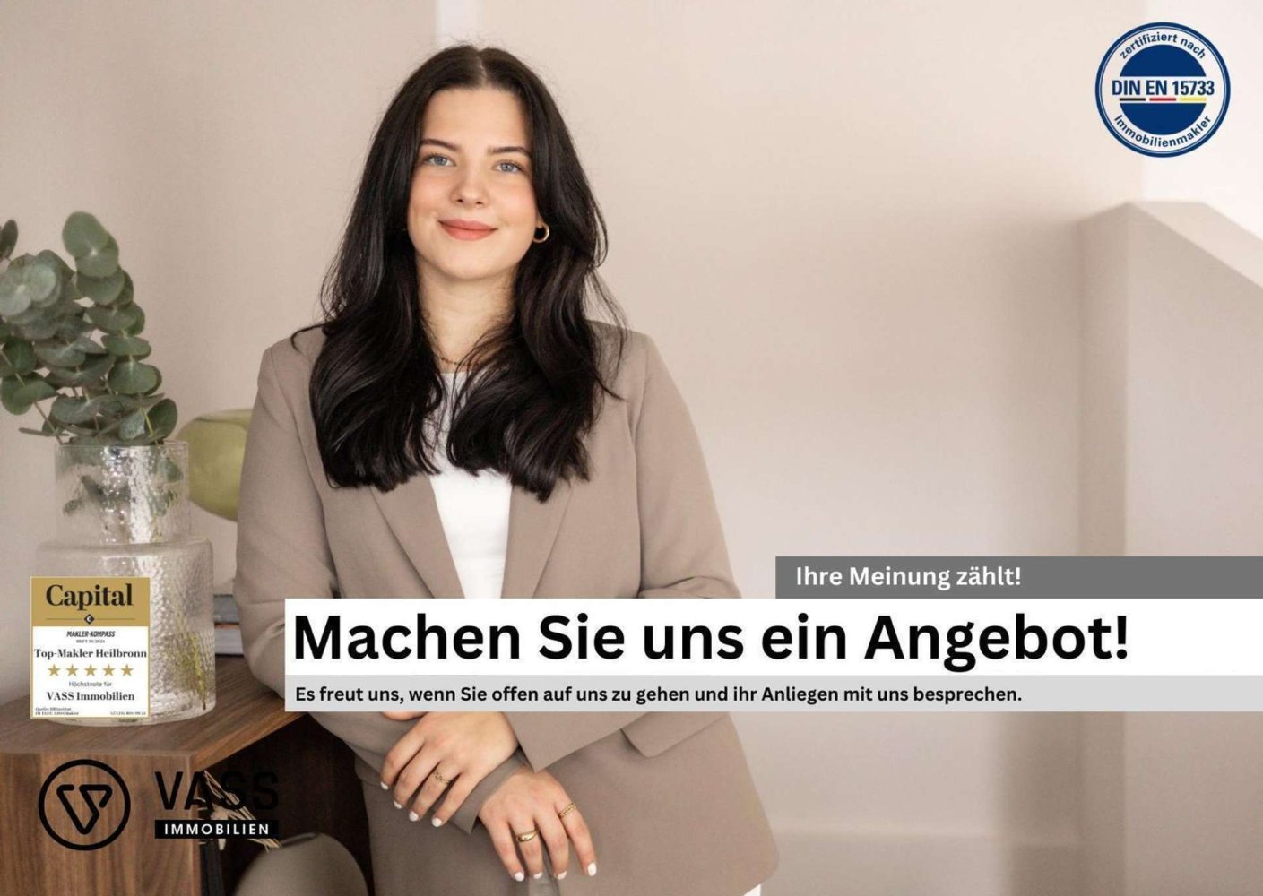 Apartamento de 3 divisões em Heilbronn, Germany N.º 19677