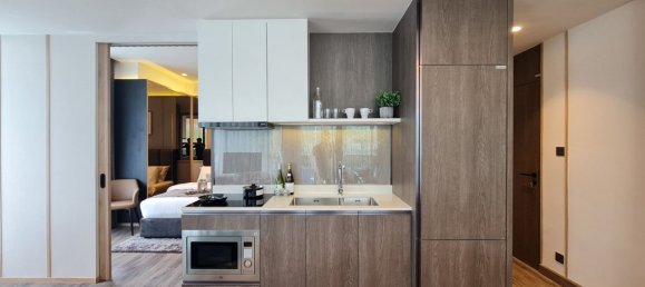 Квартира с 2 спальнями в Wyndham Grand Residences Wongamat Pattaya, Паттайя, Таиланд № 31893 12