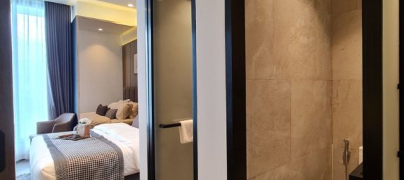 Квартира с 2 спальнями в Wyndham Grand Residences Wongamat Pattaya, Паттайя, Таиланд № 31893 5