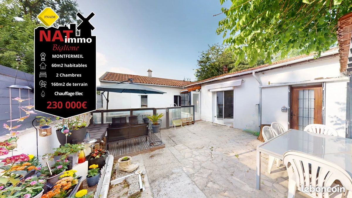 2 chambres Maison à Montfermeil, France No. 327959