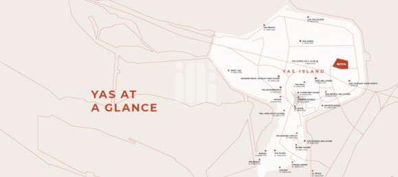 Apartamento de 3 dormitorios en NOYA VIVA, Yas Island, UAE No. 58844 2