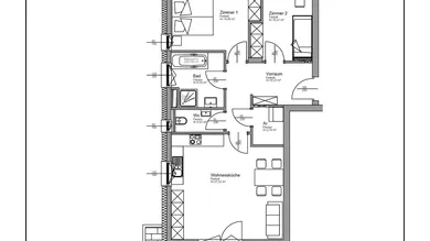 2 غرف نوم شقة في Arnoldstein, Austria رقم 226154