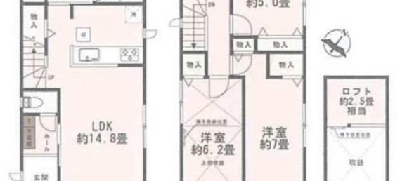 3 bedrooms House in Tokyo, Japan No. 6559 2