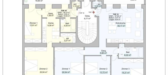 4-salle Appartement à Meidling, Austria No. 186531 15