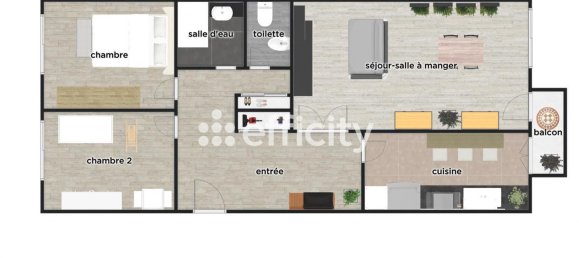 2 Schlafzimmer Wohnung in Luce, France, Nr. 158371 2