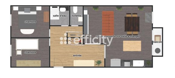 2 Schlafzimmer Wohnung in Luce, France, Nr. 158371 4