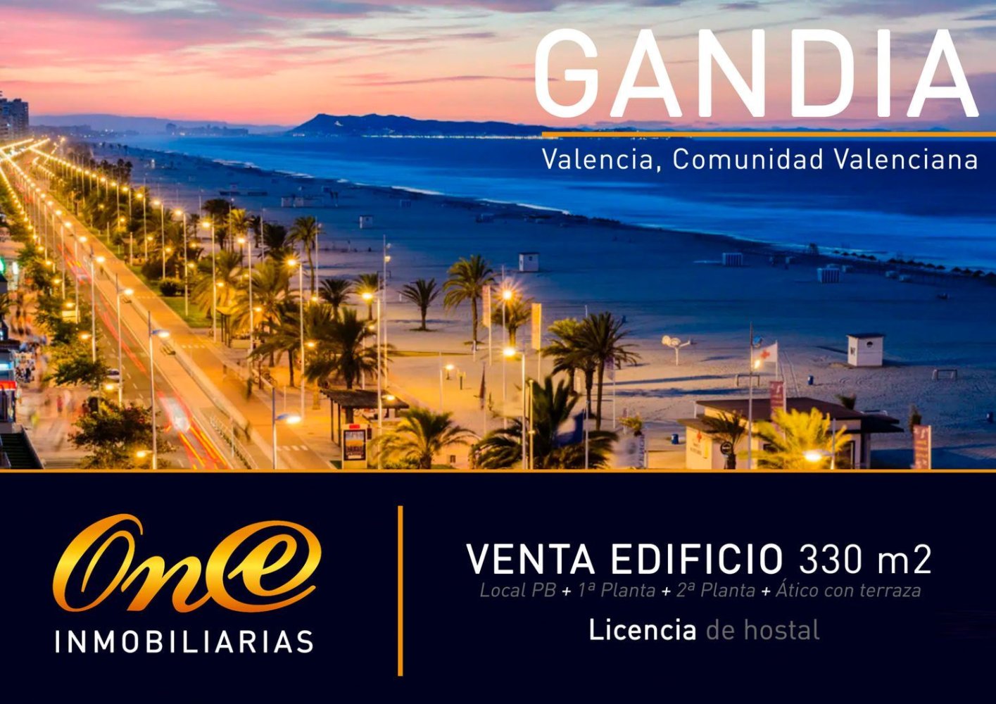 Bâtiment à Gandia, Spain 330m² No. 187854