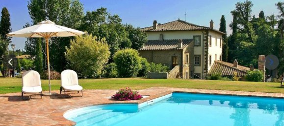 18 غرف نوم فيلا في Cortona, Italy رقم 1592 4