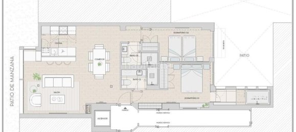 Apartamento T2 em Madrid, Spain N.º 101974 10