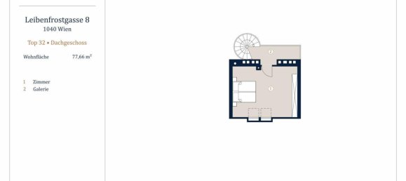 2 rooms Duplex in Wieden, Austria No. 67386 22