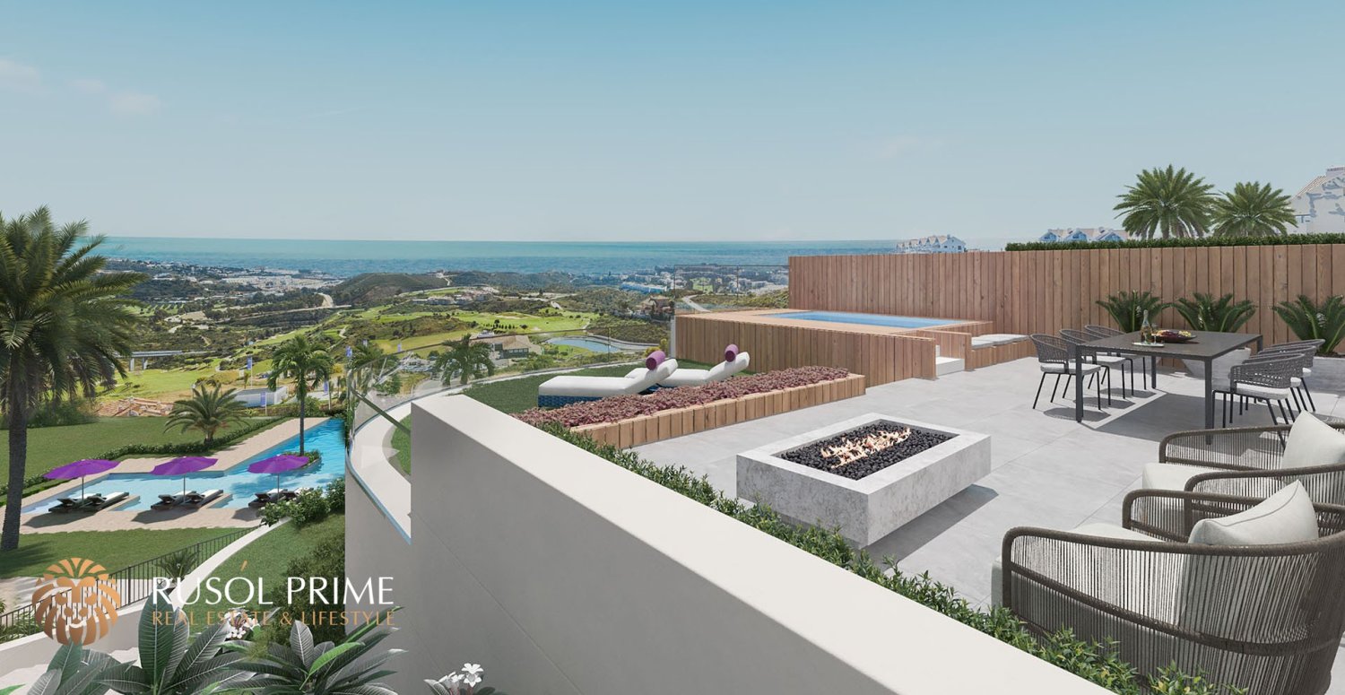 Пентхаус с 3 спальнями в Михас, Испания № 1386