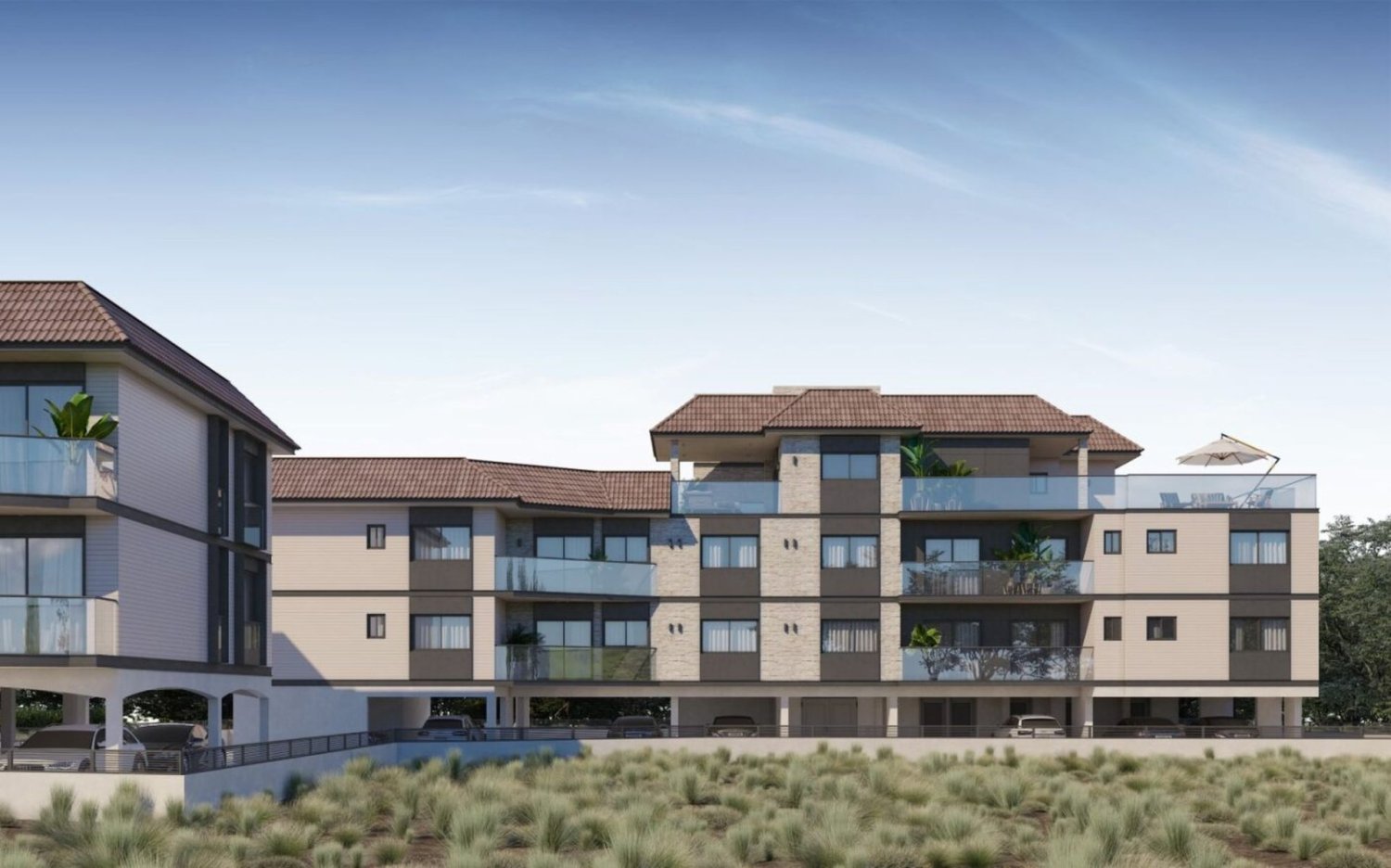 Apartamento T3 em Agios Tychonas, Cyprus N.º 30440