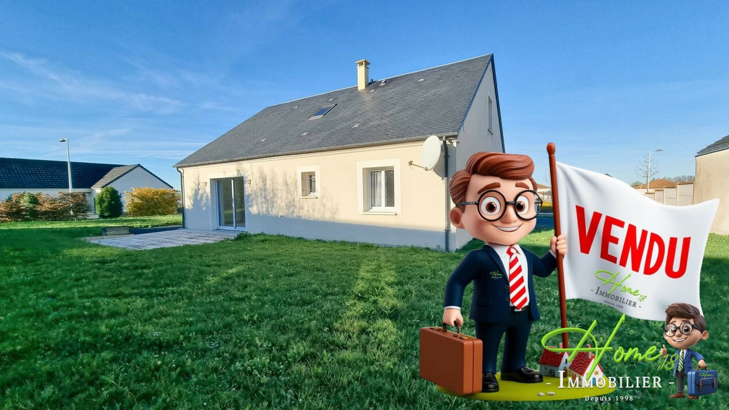 Casa de 3 dormitorios en Saint-Doulchard, France No. 47034