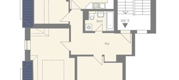 Квартира с 2 спальнями в Лейпциг, Германия № 55528 20