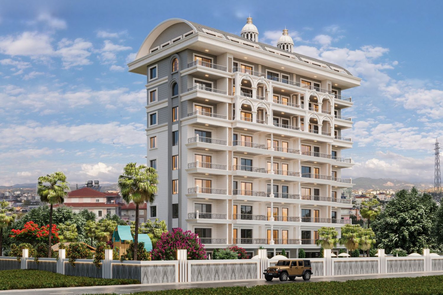 2-salle Appartement à Alanya, Turkey No. 11935