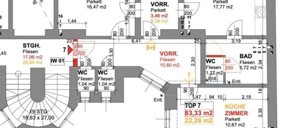 4 rooms Apartment in Margareten, Austria No. 239391 12
