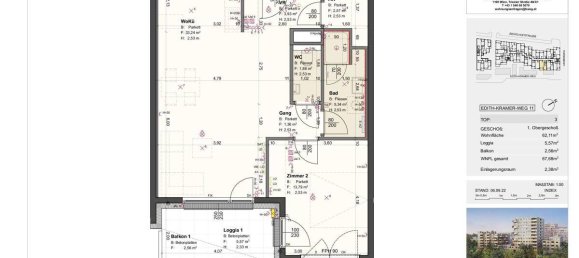 1 chambre Appartement à Vienna, Austria No. 141323 6