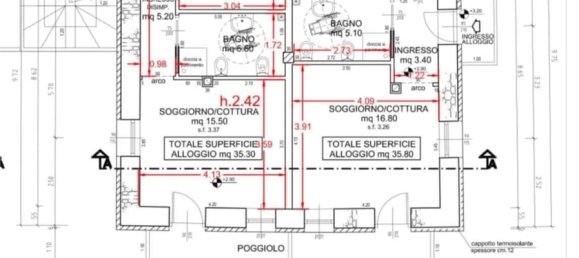 Studio in Valfloriana, Italy, Nr. 52137 16