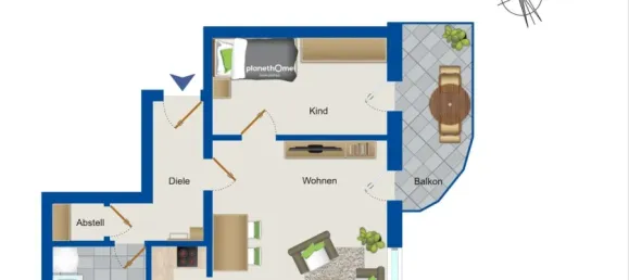 2 rooms Apartment in Alt-Hohenschonhausen, Germany No. 89332 11