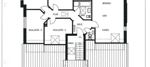 Квартира с 4 спальнями в Золинген, Германия № 54625 24