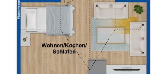 Студия в Бад-Кройцнах, Германия № 182863 9
