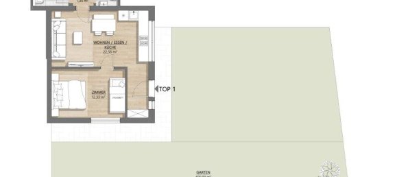 2 rooms Apartment in Albeck, Austria No. 221395 18