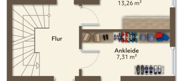 Таунхаус с 5 спальнями в Энц, Германия № 325814 18