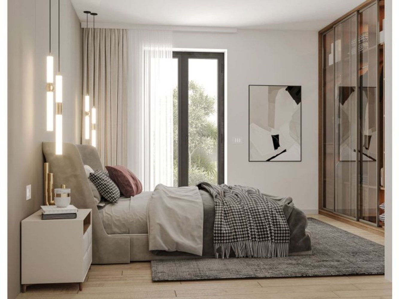 3 rooms Apartment in Rome, Italy No. 10098