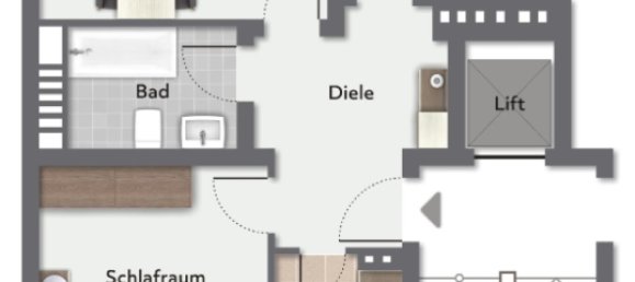 Apartamento T2 em Cologne, Germany N.º 163328 14