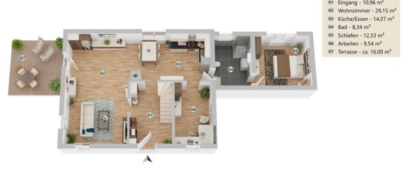 6 rooms Townhouse in Ortenaukreis, Germany No. 285648 25