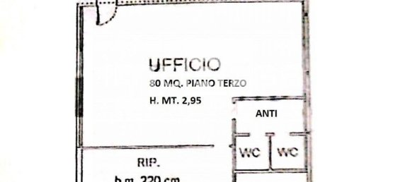 Büro in Mogliano Veneto, Italy 80m², Nr. 72940 6